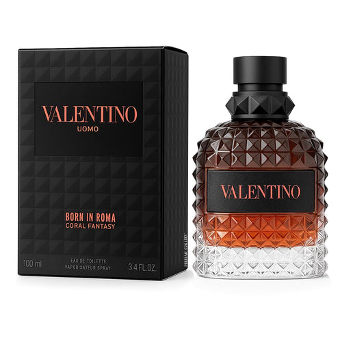 Valentino Uomo Born In Roma Coral Fantasy Eau De Toilette Spray for Men