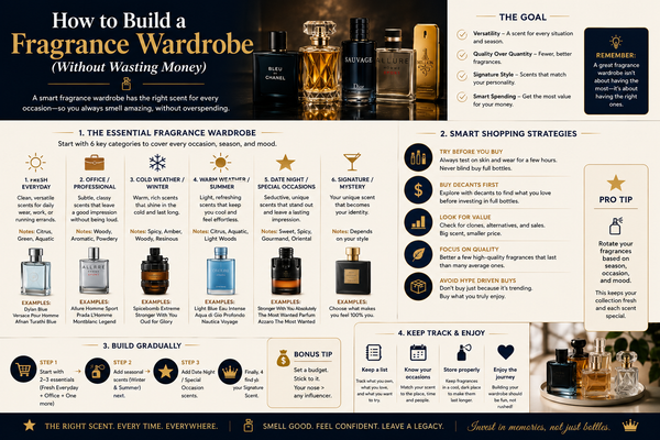 How to Build a Fragrance Wardrobe (Without Wasting Money)