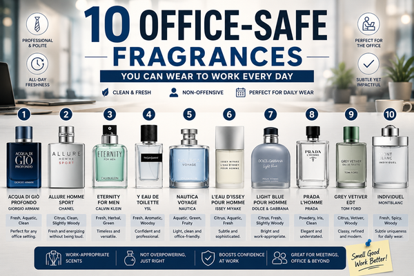 10 Office-Safe Fragrances You Can Wear to Work Every Day