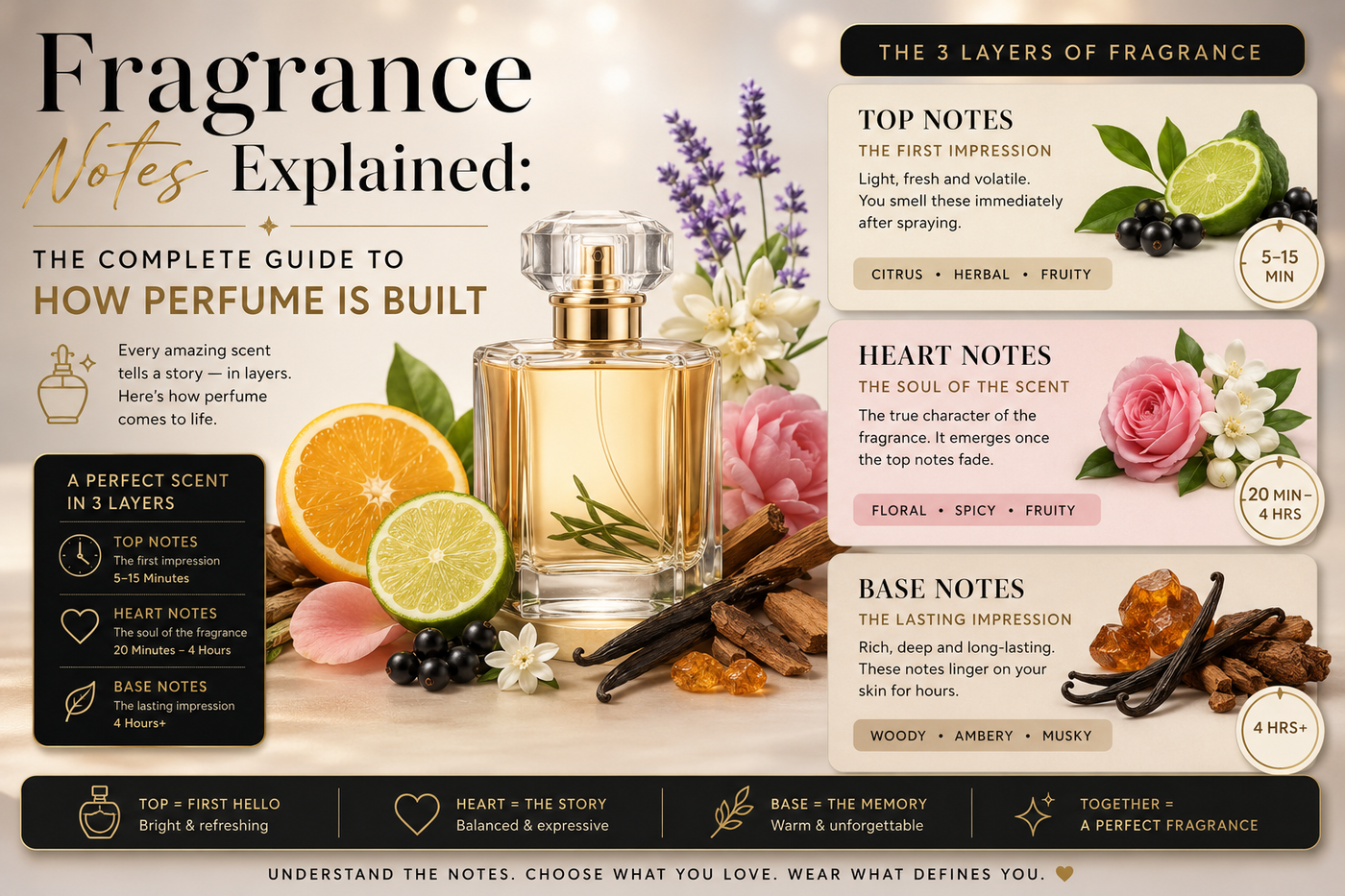 Fragrance Notes Explained: The Complete Guide to How Perfume Is Built