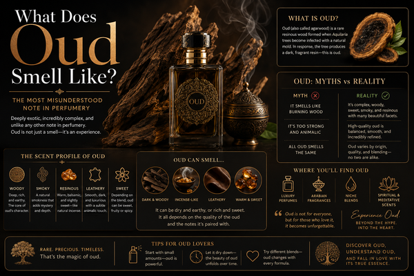 What Does Oud Smell Like? The Most Misunderstood Note in Perfumery