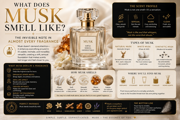 What Does Musk Smell Like? The Invisible Note in Almost Every Fragrance