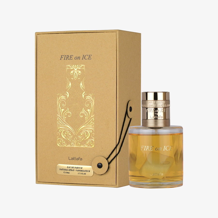 Lattafa Unisex Fire On Ice EDP Spray 3.71 oz Unisex