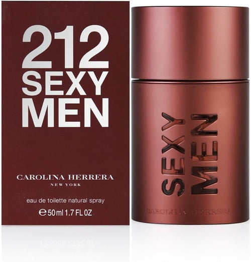 212 Sexy Men / Carolina Herrera EDT Spray 1.7 oz (50 ml) for Men