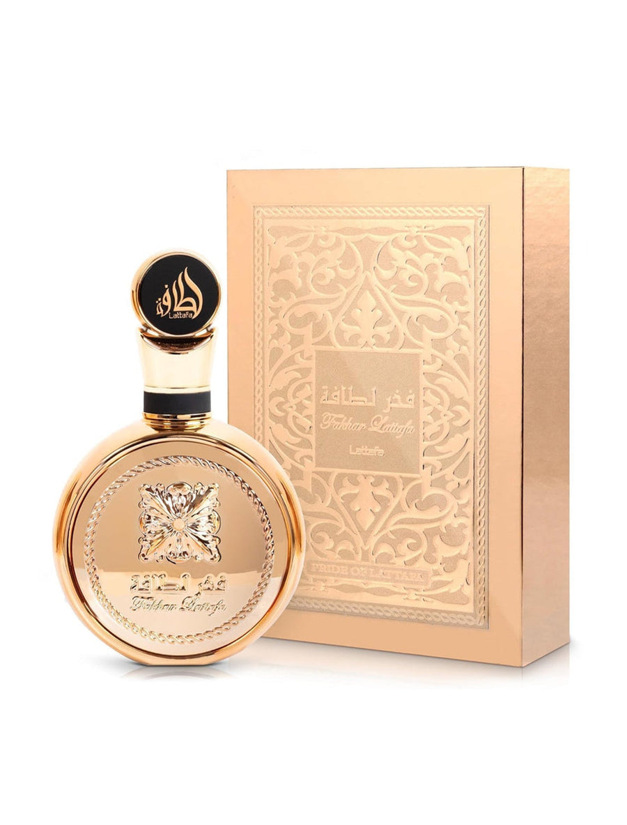 Lattafa – Fakhar Gold Extrait Eau de Parfum, 3.4 oz (Women)