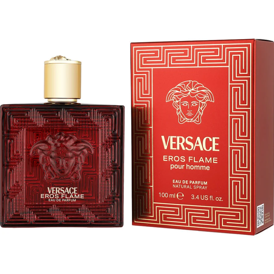 Versace Eros Flame by Versace EDP Spray 3.4 oz for Men