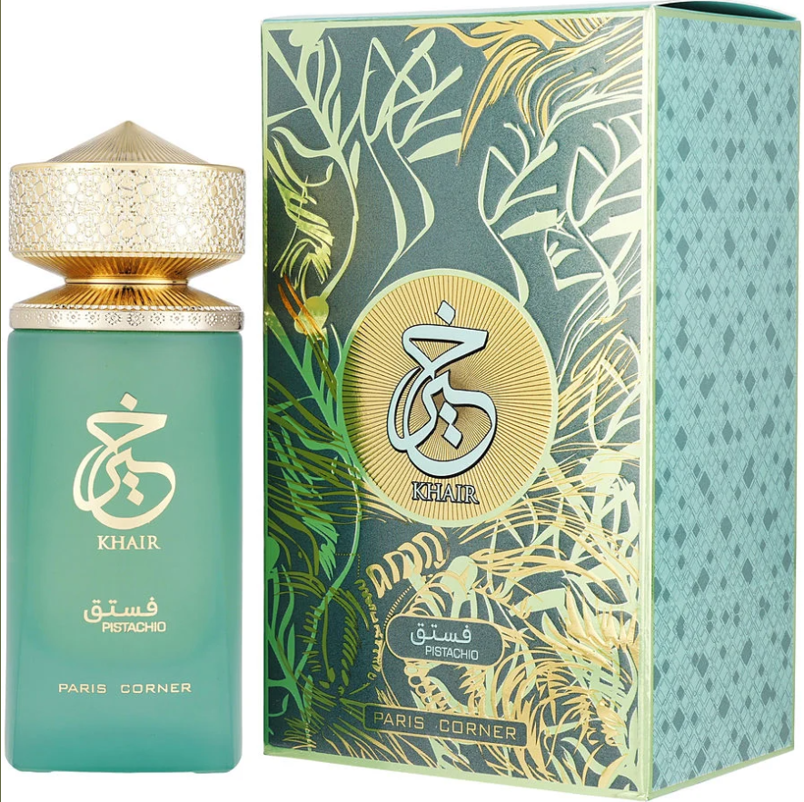 Paris Corner Unisex Pistachio Khair EDP Spray 3.4 oz Unisex