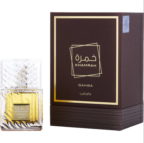 Lattafa Unisex Khamrah Qahwa EDP Spray 3.4 oz Unisex