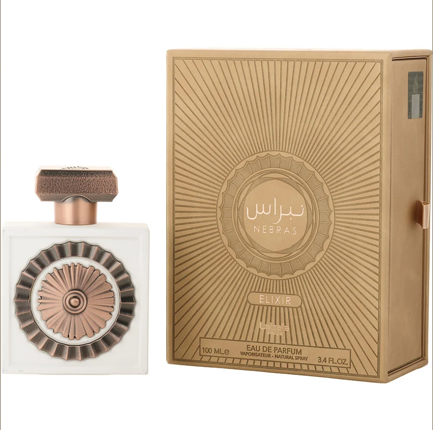 Lattafa NEBRAS ELIXIR Eau De Parfum 3.4 oz Unisex Luxury Unisex