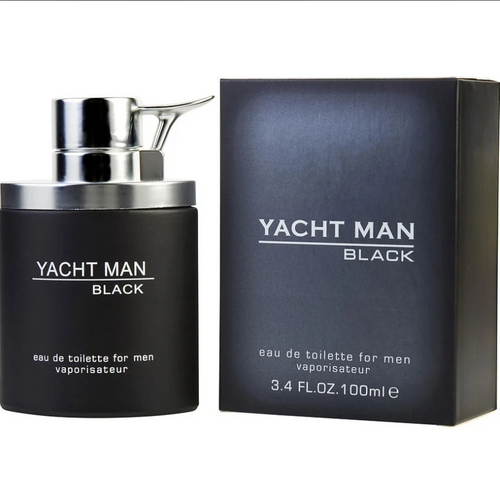 Yacht Man Black / Myrurgia EDT Spray 3.4 oz (100 ml) for Men