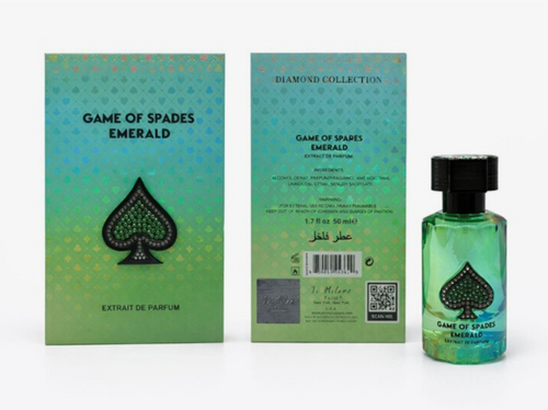 Game of Spades Emerald by Jo Milano, 1.7oz Extrait de Parfum
