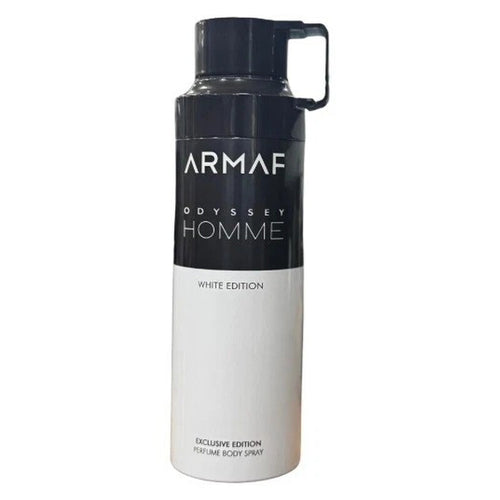 Armaf Odyssey Homme White Edition Body Spray 6.8 oz for Men