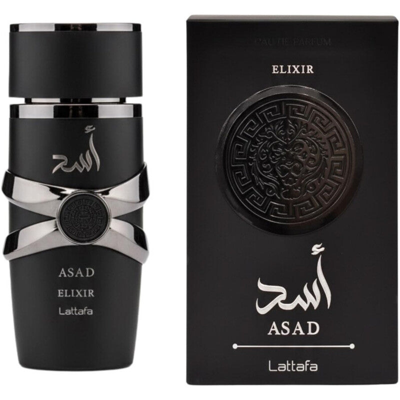 Lattafa Asad Elixir EDP Spray 3.4 oz