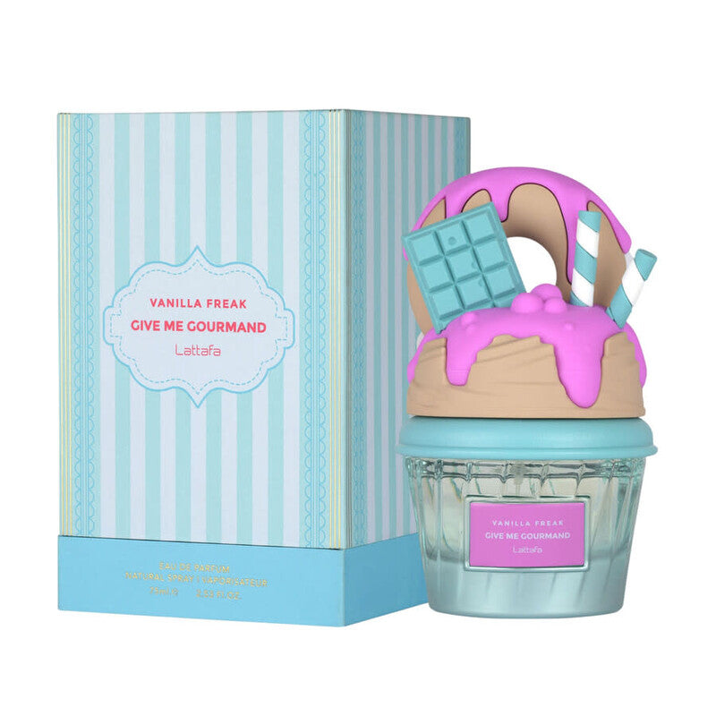 Lattafa Unisex Give Me Gourmand Vanilla Freak EDP Spray 2.53 oz Unisex