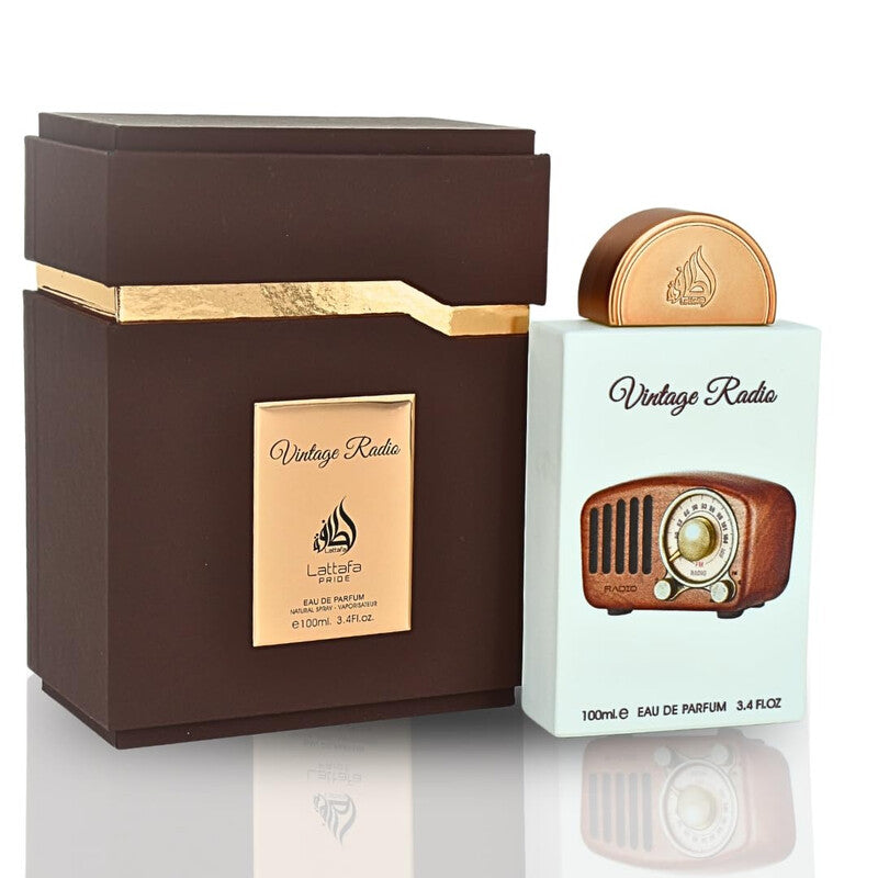 Lattafa Vintage Radio 3.4 Eau De Parfum Spray