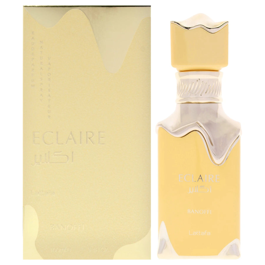 Lattafa Unisex Eclaire Banoffi EDP Spray 3.4 oz Unisex