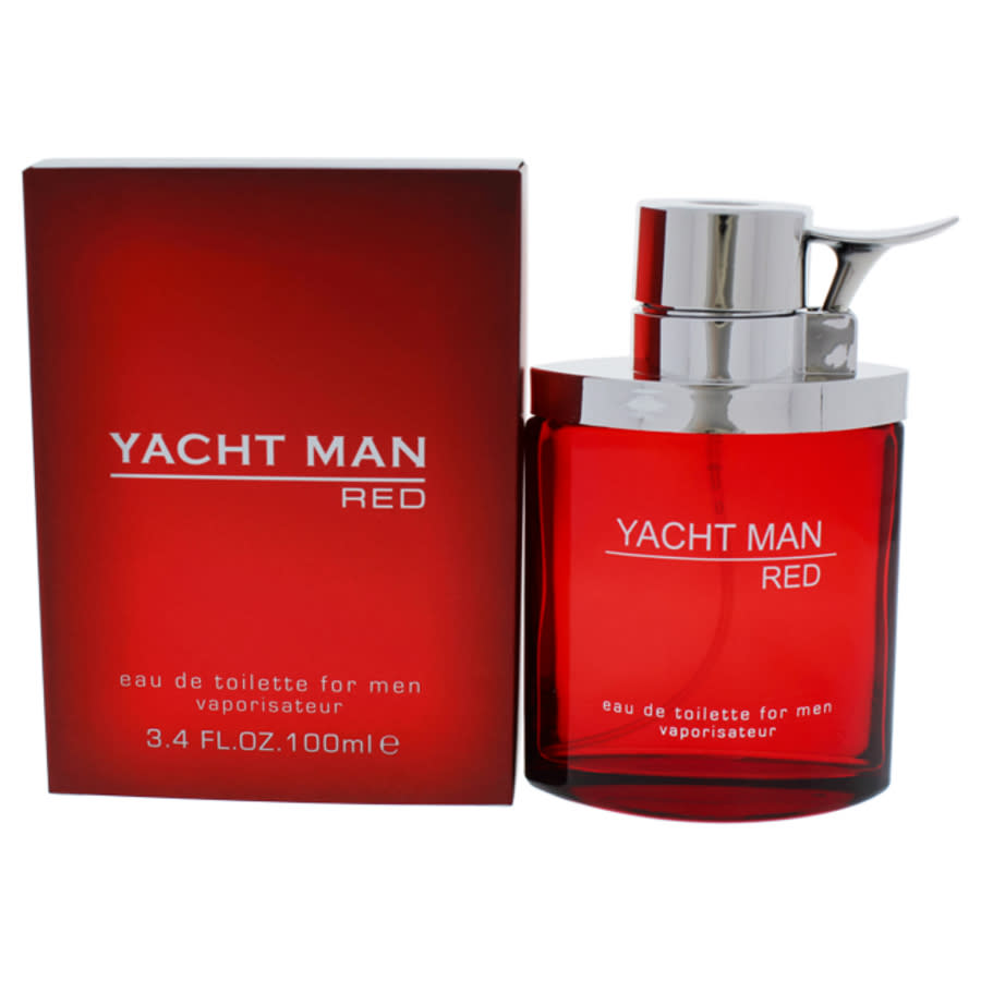 Yacht Man Red / Myrurgia EDT Spray 3.4 oz (100 ml) for Men
